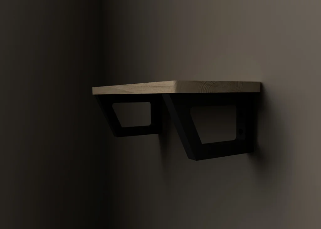 3D Напечатанная Настенная Подставка для Полок