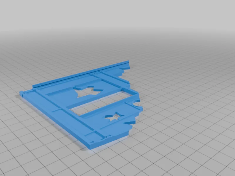 3D модель Пошкоджені елементи фабрики - фото 1