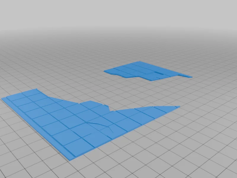 3D модель Пошкоджені елементи фабрики - фото 6