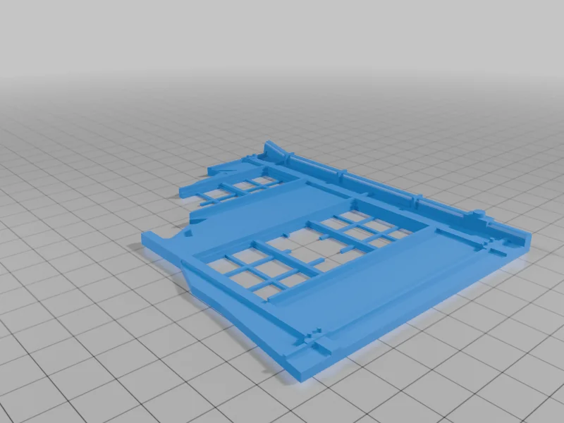 3D модель Пошкоджені елементи фабрики - фото 7