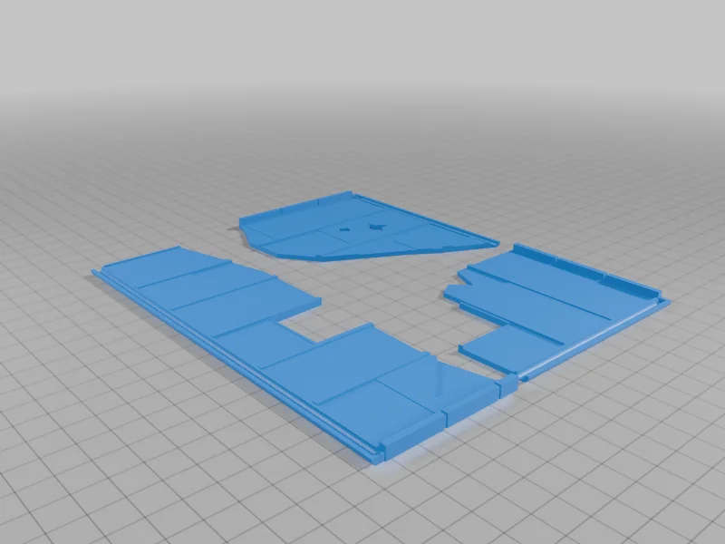 3D модель Пошкоджені елементи фабрики - фото 8