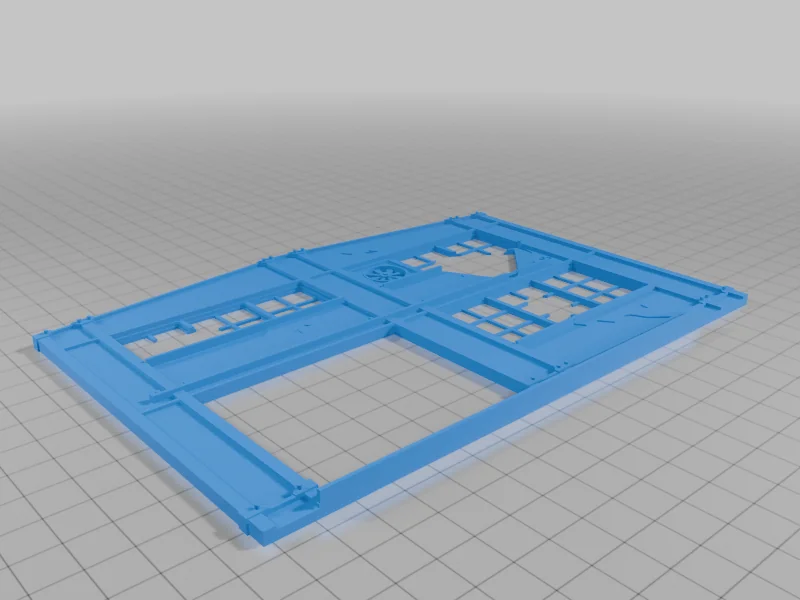 3D модель Пошкоджені елементи фабрики - фото 12