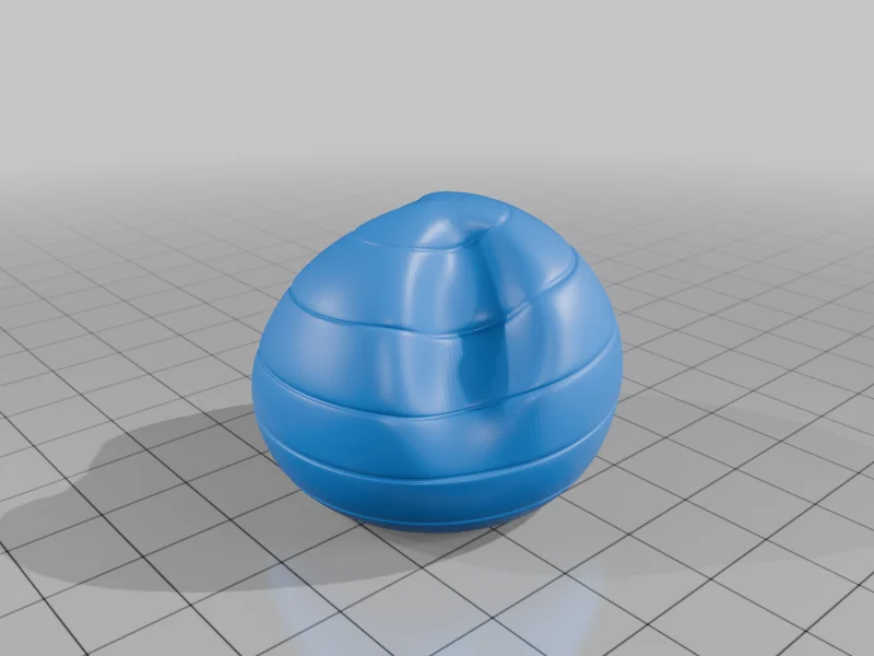 3D модель Модель 1/10.scale йога-мяча с вырезами для ног - фото 4