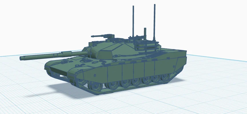 3D модель Модель XM1 (Chrysler) - фото 1