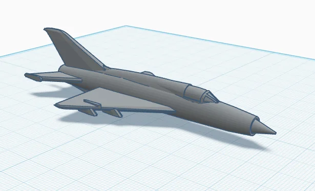 3D модель 3D Модель МиГ-21 (bis/F13/PFM) - фото 1