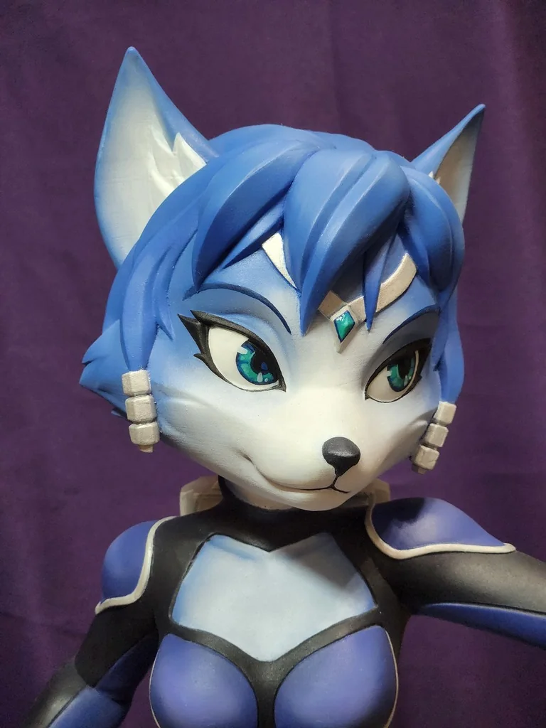 3D модель Фигурка Кристал из Star Fox - фото 5