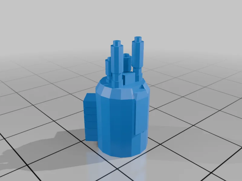 3D модель Модель ED-209 с печатными руками - фото 6