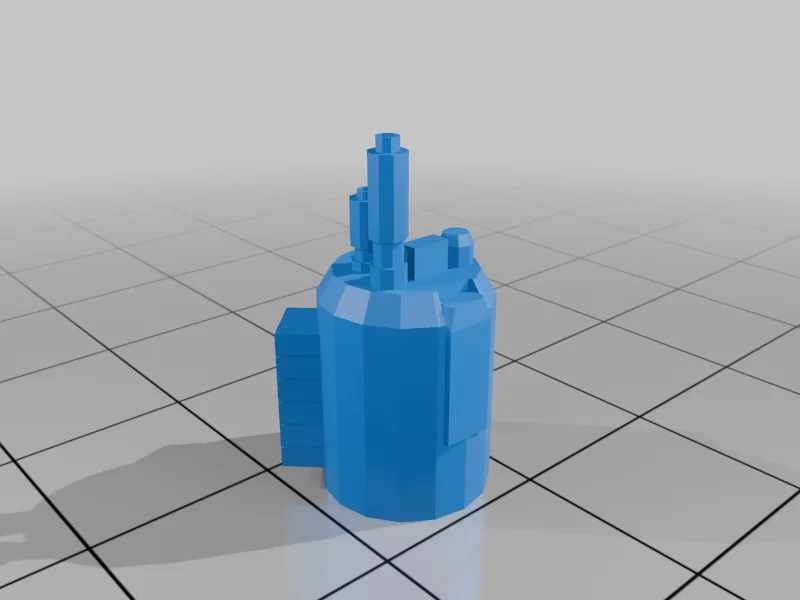 3D модель Модель ED-209 с печатными руками - фото 7