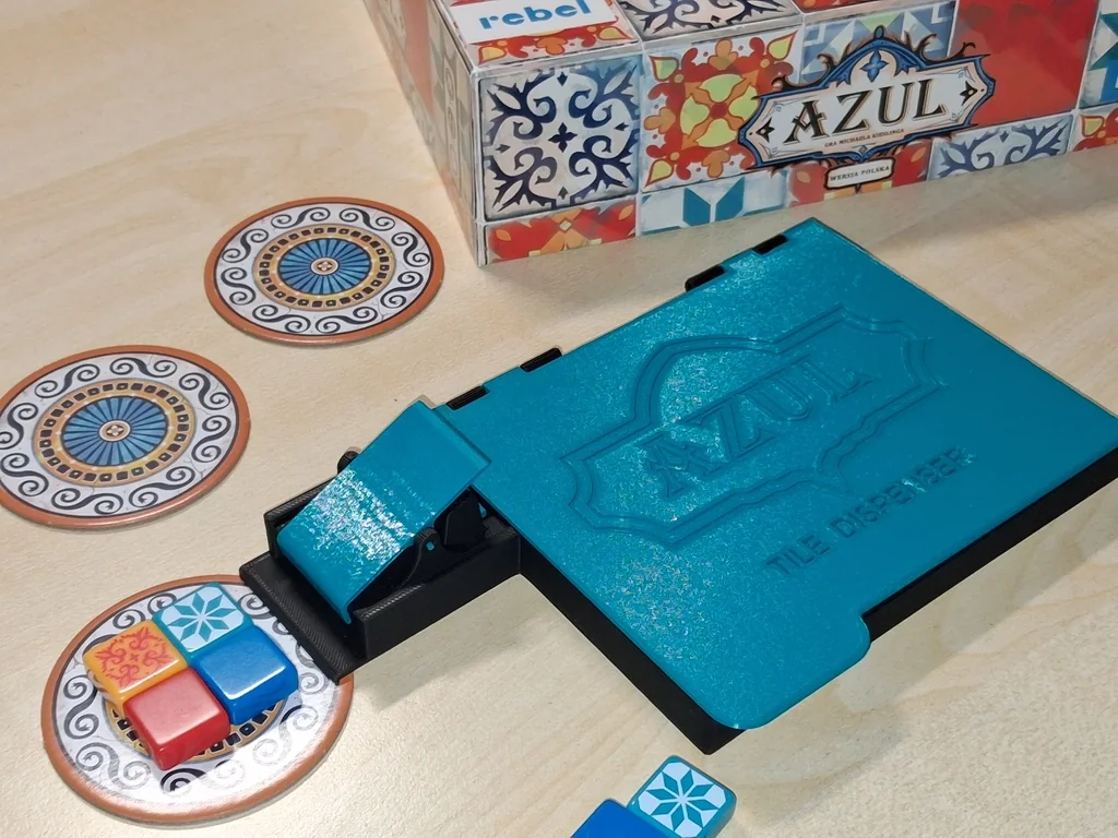 3D модель Диспенсер плиток для игры Azul - фото 1