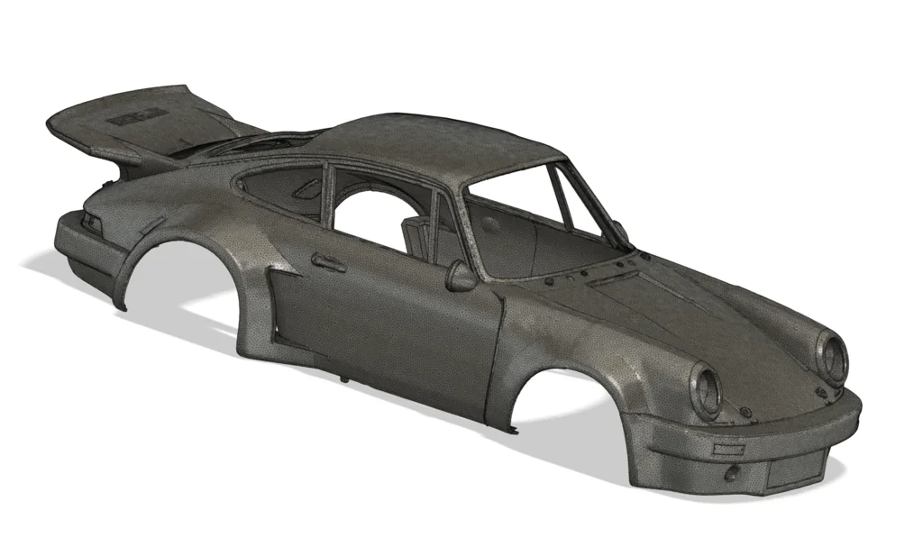 Модель 1:24 Safari Porsche RC Body для SCX241