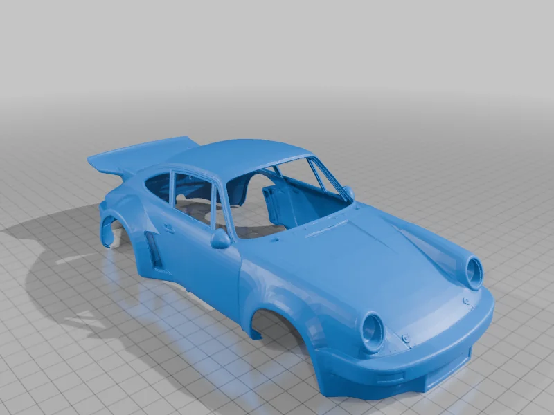 Модель 1:24 Safari Porsche RC Body для SCX241