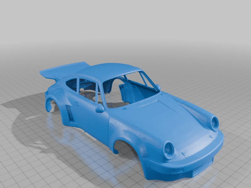 Модель 1:24 Safari Porsche RC Body для SCX241