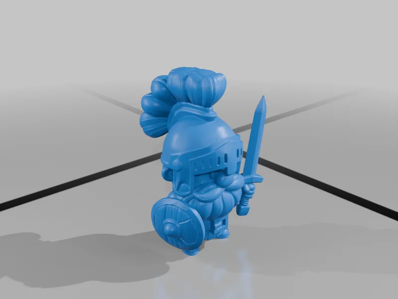 Чиби-стиль Спартанского Воина