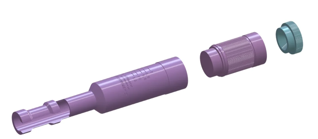 Реплика глушителя Bramit для винтовки Мосина