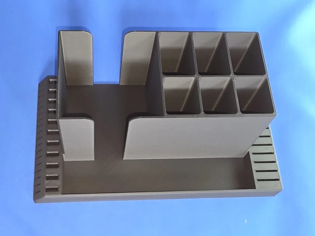 3D модель Органайзер для стола с блоком для заметок и держателем для карт - фото 2