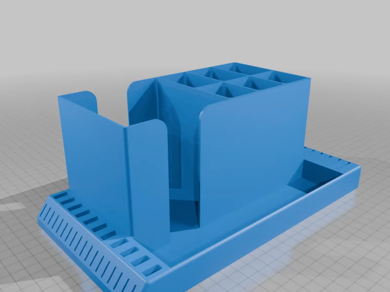 3D модель Органайзер для стола с блоком для заметок и держателем для карт - фото 5