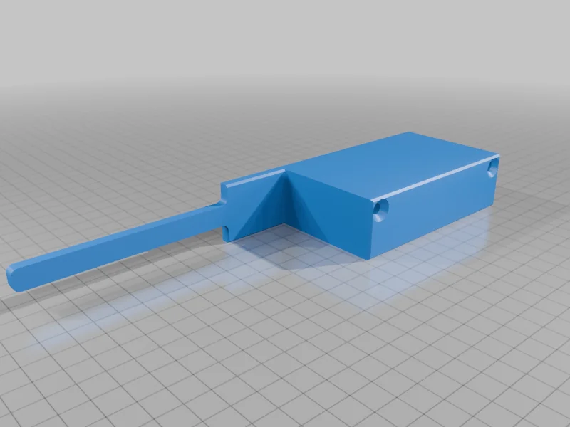 3D модель Плаваюча полиця IKEA Hack - фото 2