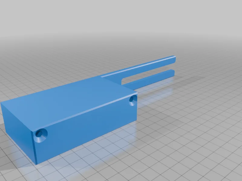 3D модель Плаваюча полиця IKEA Hack - фото 3