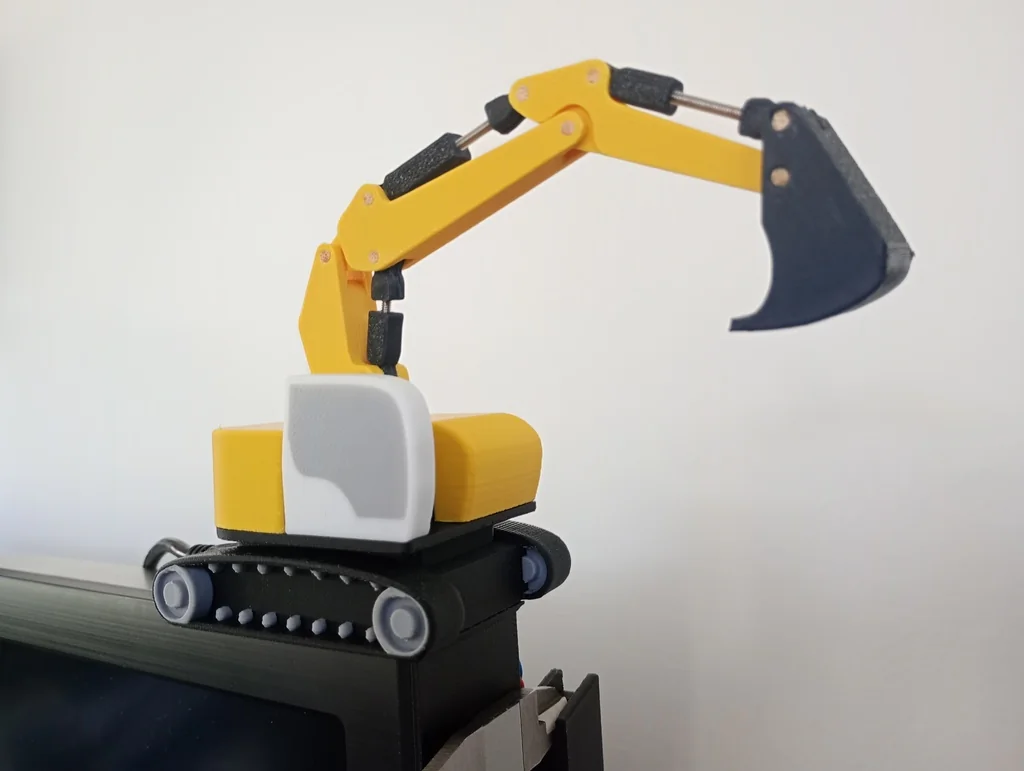 3D модель Екскаватор Вернье: Автоматизоване рішення для каліперів STL