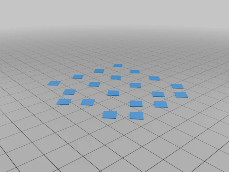 3D модель Дизайн плитки для підлоги в масштабі 1:12 - фото 4