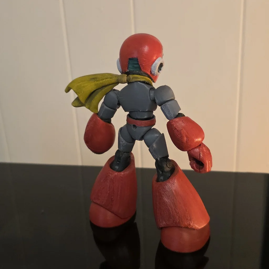 3D модель Фігурка Прото Мена з Mega Man - фото 5