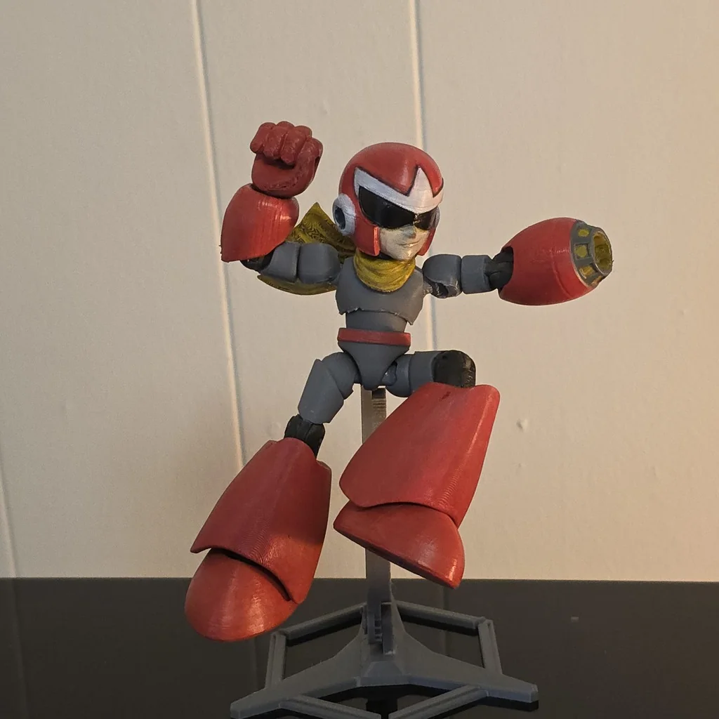 3D модель Фігурка Прото Мена з Mega Man - фото 8