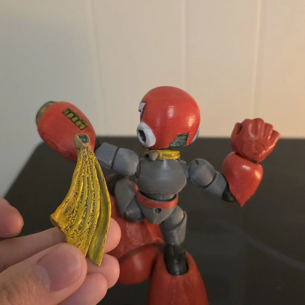 3D модель Фігурка Прото Мена з Mega Man - фото 11