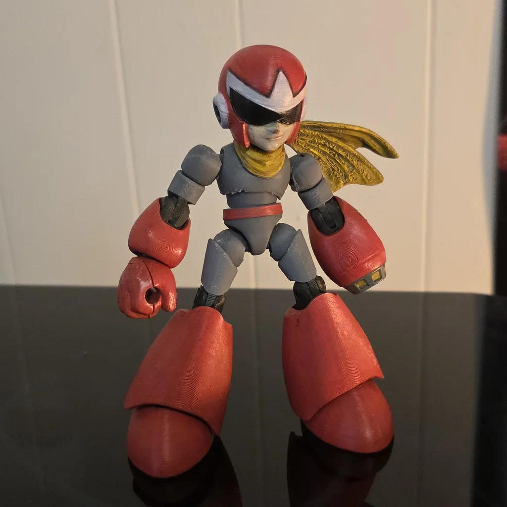 3D модель Фігурка Прото Мена з Mega Man - фото 17