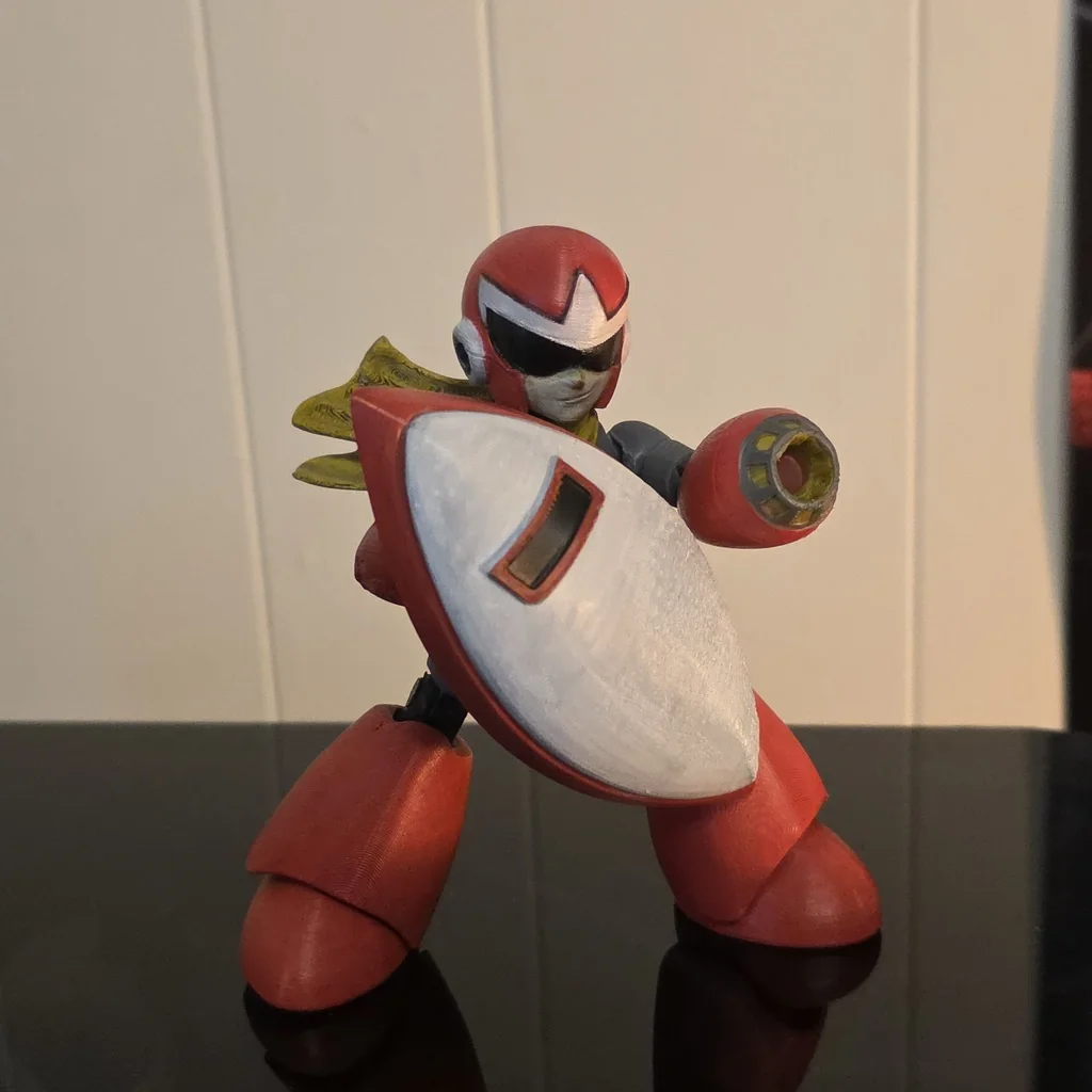3D модель Фігурка Прото Мена з Mega Man - фото 18