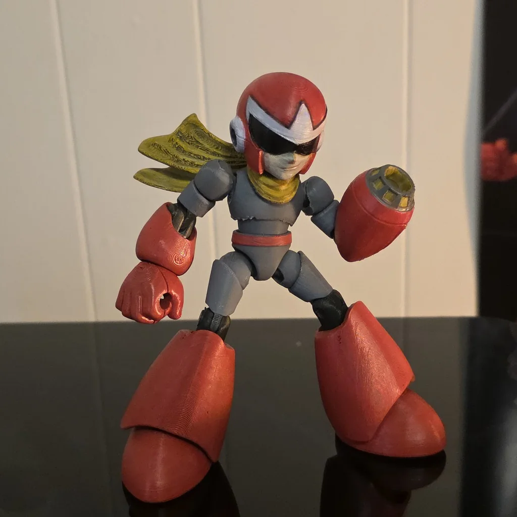 3D модель Фігурка Прото Мена з Mega Man - фото 19