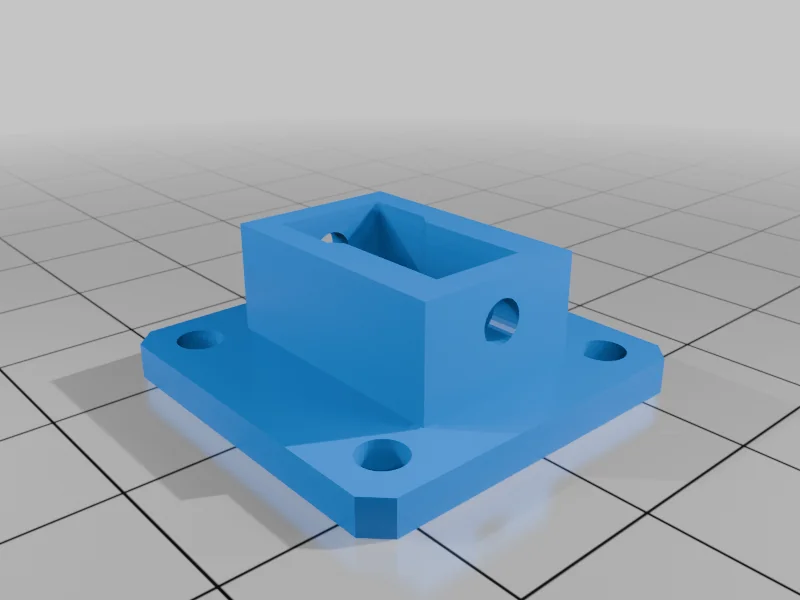 3D модель Параметрическая панель для T plug (dean) разъемов - фото 3