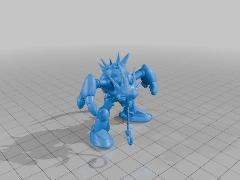 3D модель Модели боссов Mega Man X и броня MMX 1 - фото 2