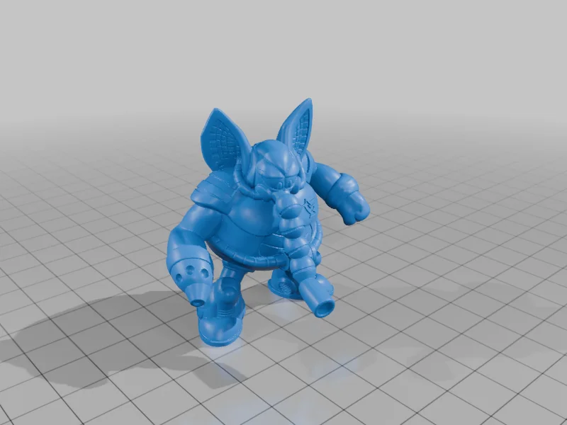 3D модель Модели боссов Mega Man X и броня MMX 1 - фото 3