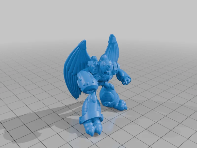 3D модель Модели боссов Mega Man X и броня MMX 1 - фото 4