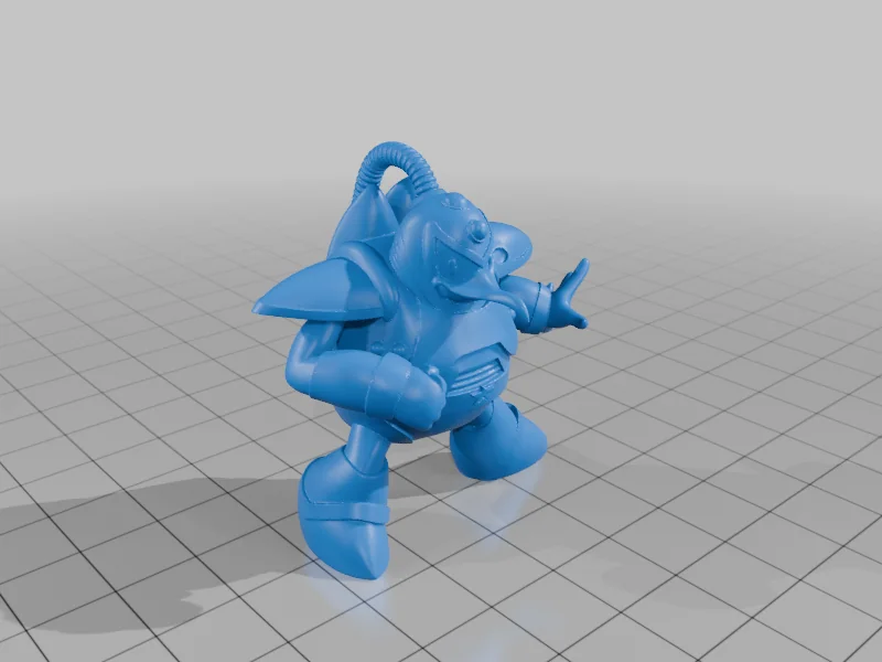 3D модель Модели боссов Mega Man X и броня MMX 1 - фото 6