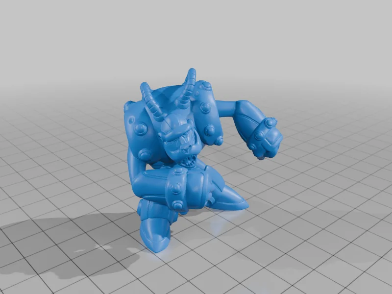 3D модель Модели боссов Mega Man X и броня MMX 1 - фото 7