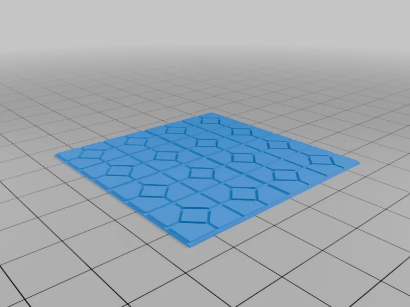 ДИЗАЙН НАПОЛЬНОЙ ПЛИТКИ 3 В МАСШТАБЕ КУКОЛЬНОГО ДОМИКА 1:12