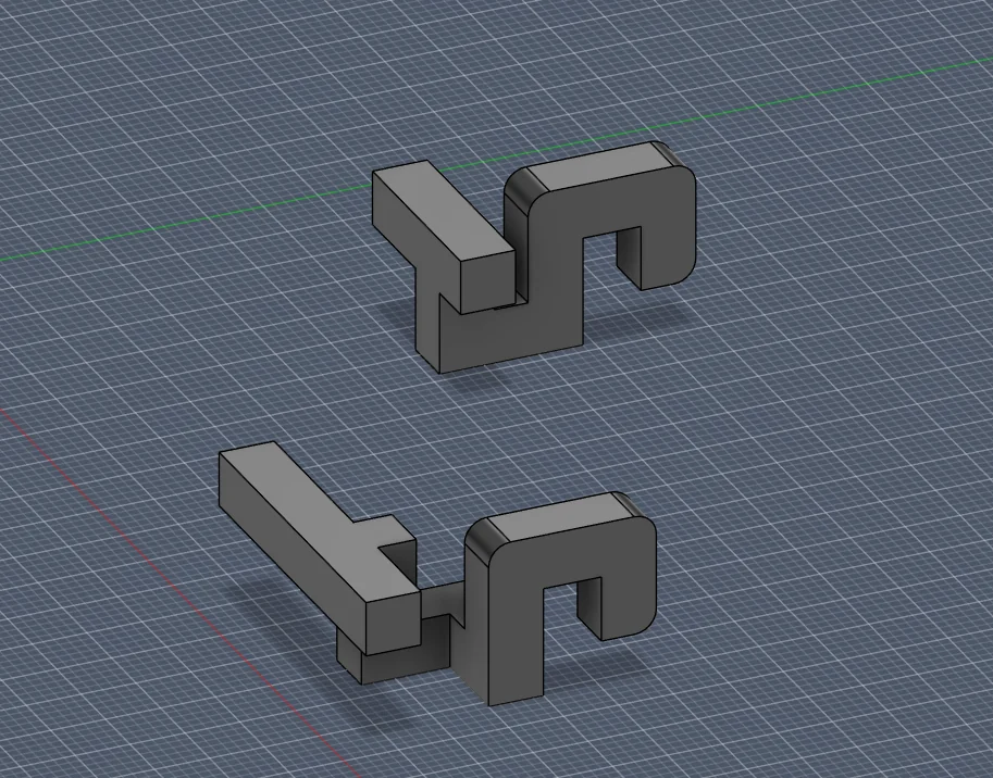 3D модель Крючки Skadis для держателя отверток Wera - фото 7