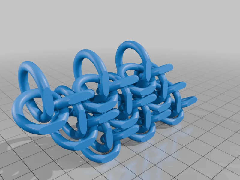 Кольчуга Печать на месте с круглыми звеньями