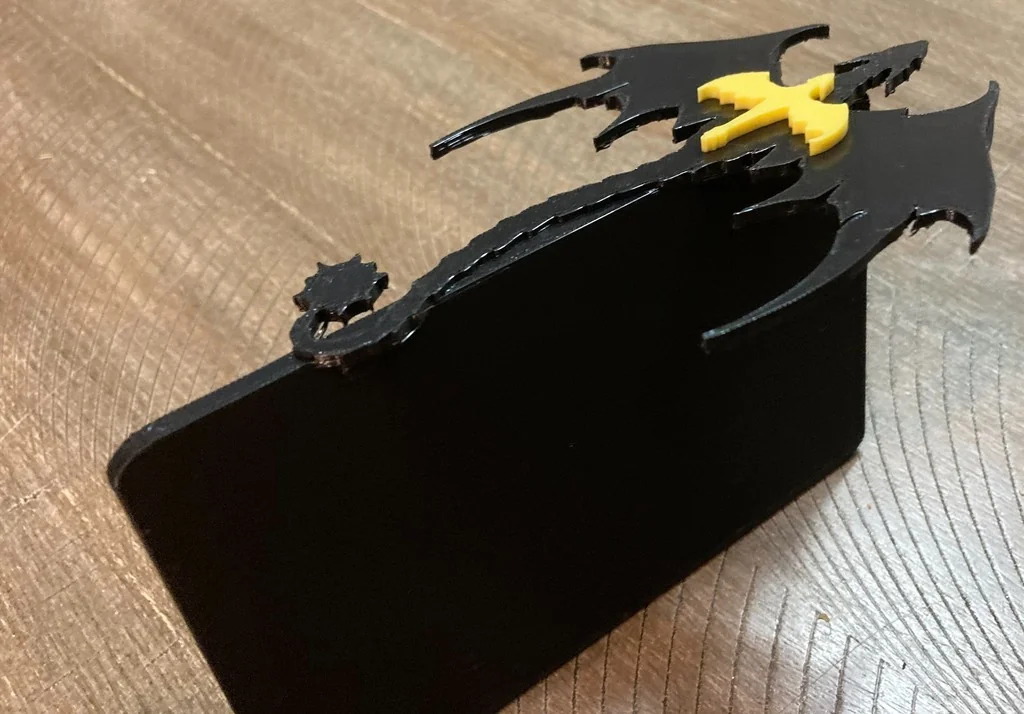 Драконьи разделители для книжной полки Fourth Wing