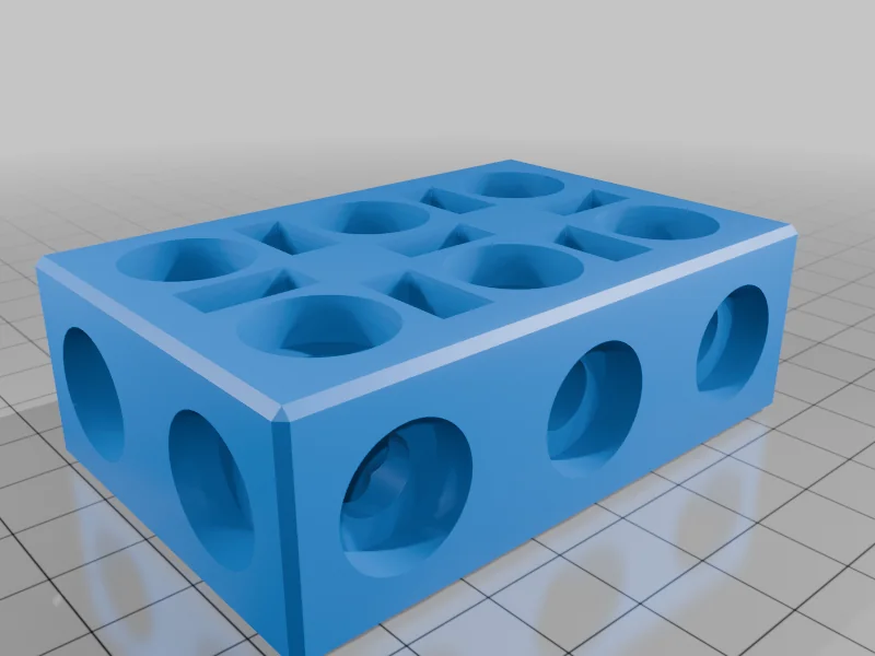 3D модель Настраиваемый 123Block - фото 2