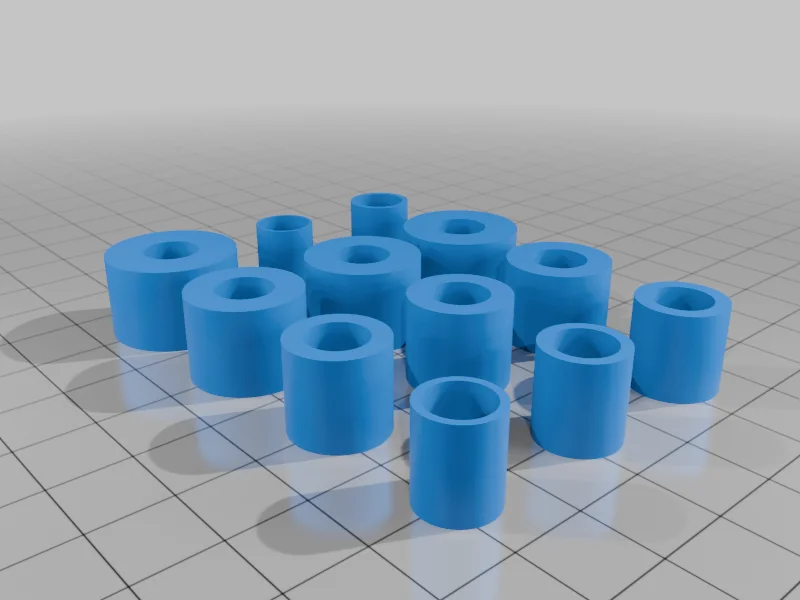 3D модель Портативный держатель для гаечных ключей (метрические 8-19 мм) - фото 4