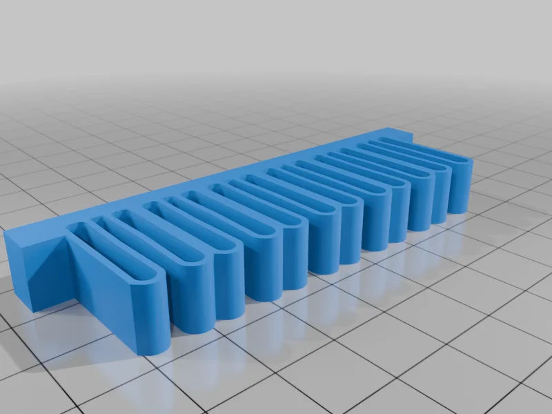 3D модель Портативный держатель для гаечных ключей (метрические 8-19 мм) - фото 9