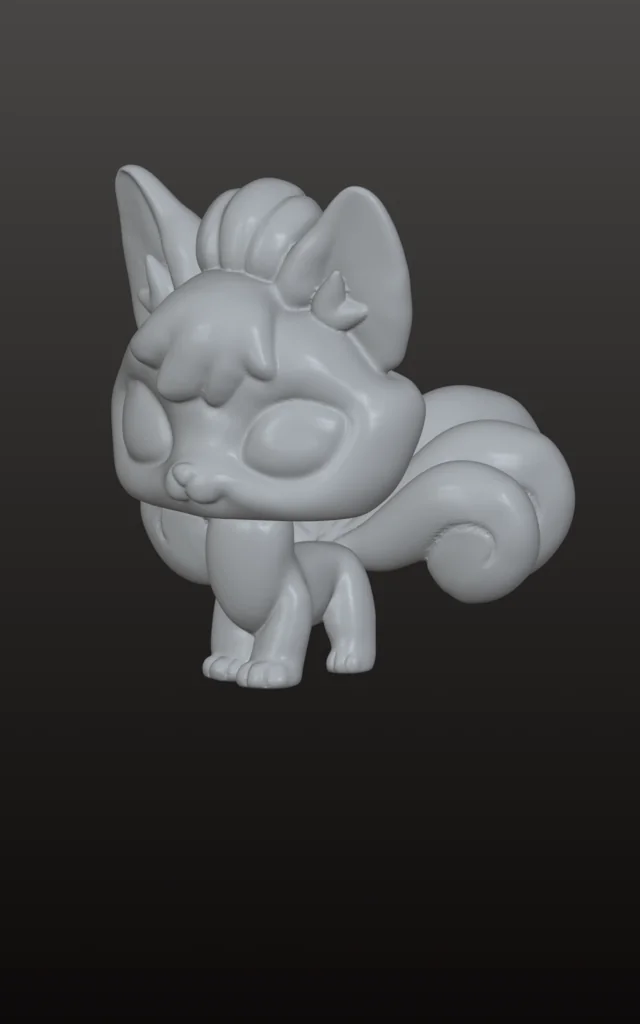 Vulpix в стиле LPS