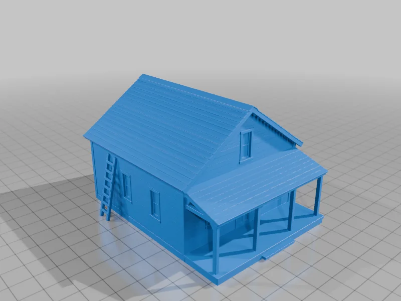 3D модель Стара господарська будівля - фото 2