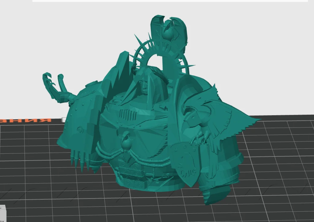 3D модель Император Человечества - Лидер Империума - фото 5