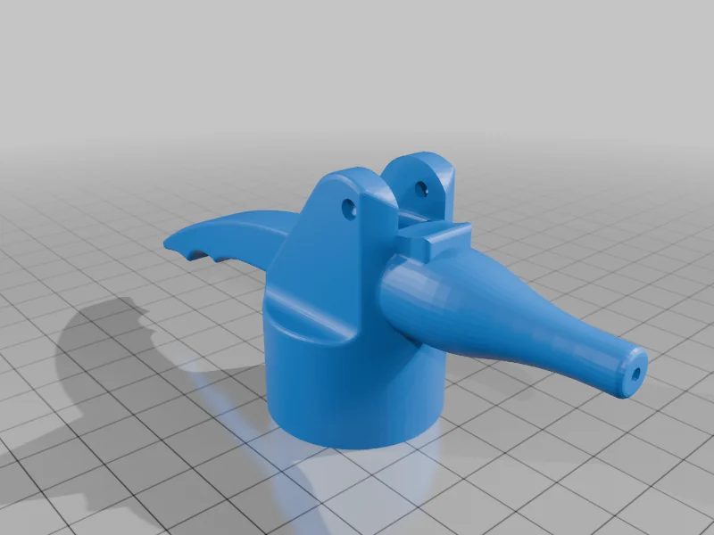 3D модель Мобильный пневматический пистолет для мастерской - фото 6