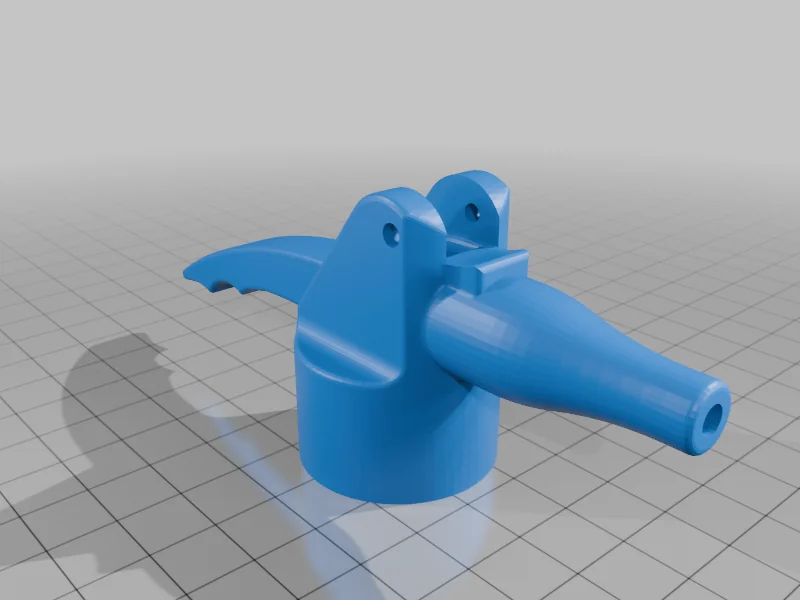 3D модель Мобильный пневматический пистолет для мастерской - фото 7