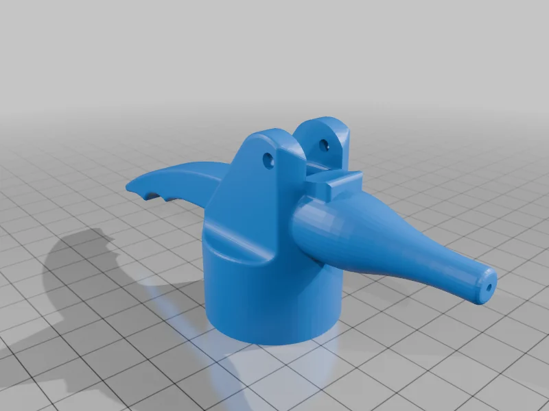 3D модель Мобильный пневматический пистолет для мастерской - фото 9