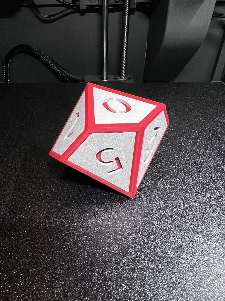 Многоцветный набор кубиков для FDM печати